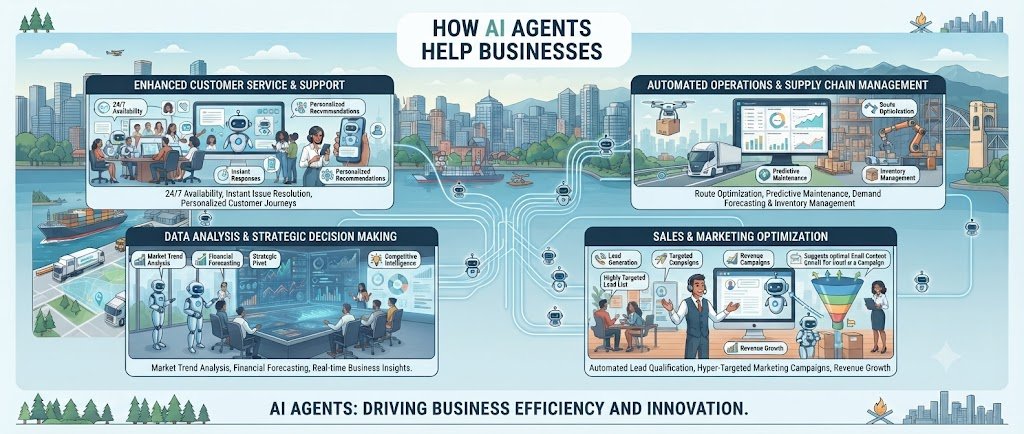 How Can AI Agents Help Businesses